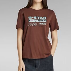 G Star Originals Label Tee Organic Cotton
